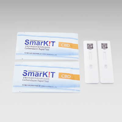 Suministros de laboratorio Kit de diagnóstico rápido de carbendazima para análisis de plaguicidas en hojas de tabaco proveedor