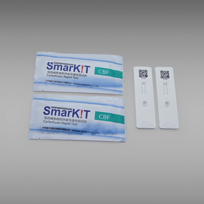 Kit de prueba de diagnóstico rápido de Carbofuran para el pesticida para arroz Cereales de grano Fuits Verduras Hojas de té proveedor