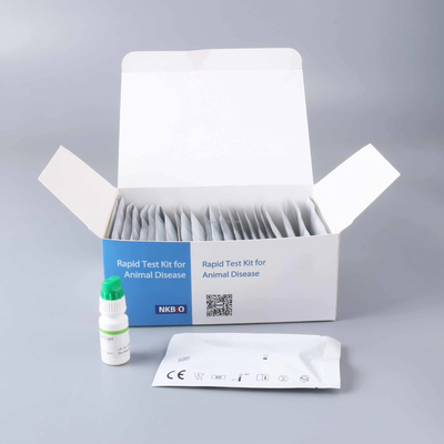 Kit de pruebas de diagnóstico rápido del virus de la distemper canina Instrumento veterinario para pruebas eficaces proveedor