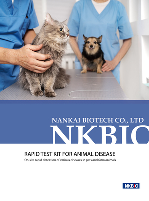 Kit de pruebas de diagnóstico rápido del virus de la distemper canina Instrumento veterinario para pruebas eficaces proveedor