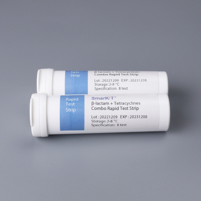 β-lactamo + tetraciclinas Banda de ensayo rápida para leche proveedor