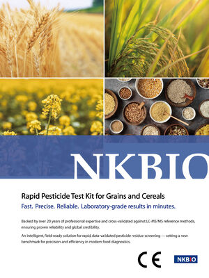 Kit de pruebas rápidas de cadmio para durian y frutas tropicales. Solución de detección de metales pesados en el sitio, envío de 1 día. proveedor