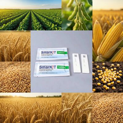 Kit de prueba rápida de glifosato para soja, maíz, grano y fruta | Detección de residuos en el lugar proveedor