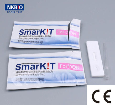 DON/Vomitoxina (deoxinivalenol) Kit de prueba rápida para el cribado de trigo, maíz, piensos y granos proveedor