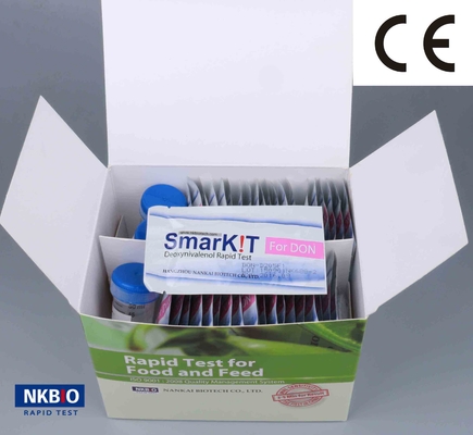 Kit de ensayo rápido de desoxinivalenol/vomitoxina Kit de ensayo de aflatoxina para maíz proveedor
