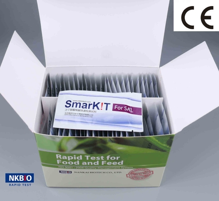 Kit de prueba rápida de Salbutamol para carne de cerdo, de pollo y de vacuno Kit de prueba de resistencia a los antibióticos Kit de prueba de diagnóstico proveedor