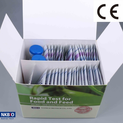 Kit de pruebas rápidas de clenbuterol clorhidrato para carne de cerdo, pollo, res Test antibiótico con tiras de prueba Kit de pruebas de diagnóstico proveedor