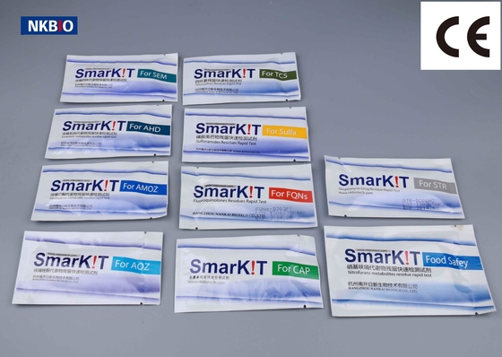 Kit de pruebas rápidas de cloranfenicol Testador de miel Kit de pruebas de diagnóstico de prueba rápida de un paso proveedor