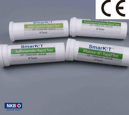 Kit de pruebas rápidas de aflatoxina M1 para la leche proveedor