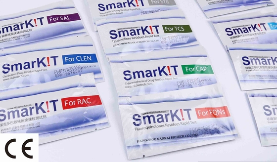Kit de pruebas rápidas de pentaclorfenolato de sodio para carne de cerdo, pollo y res Kit de pruebas de antibióticos Kit de pruebas de diagnóstico proveedor
