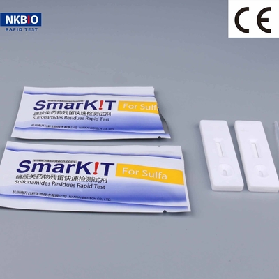 Conjunto de pruebas rápidas de sulfuro de drogas de miel de pruebas de tiras de diagnóstico de pruebas rápidas de miel de antibióticos de prueba de pruebas de temperatura de almacenamiento proveedor