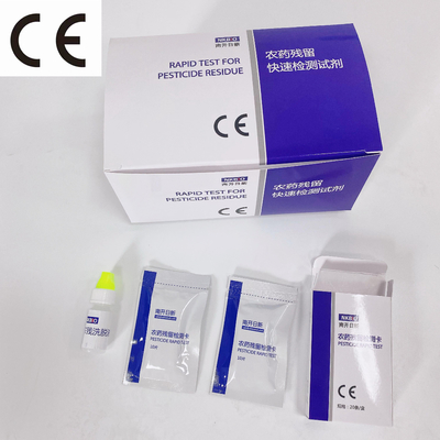 Kit de pruebas rápidas de quiromazina tiras de prueba de plaguicidas pruebas rápidas de diagnóstico en frutas y verduras prueba de un paso proveedor