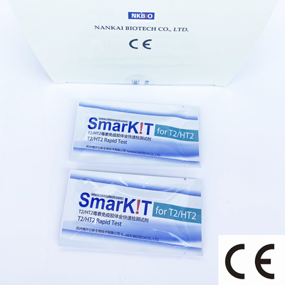 T2/HT2 Kit de prueba rápida de toxinas Kit de prueba de tiras Kit de prueba de aflatoxina para maíz trigo grano Kit de prueba de diagnóstico Test de un paso proveedor