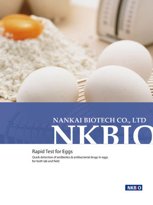  Rapid Test Kit for Egg Testing | Fast, Accurate & EU Standard Compliant | LC-MS/MS Equivalent proveedor